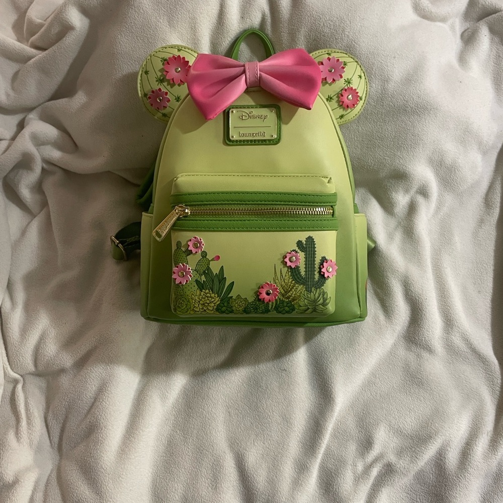 Minnie Mouse cactus themed Loungefly